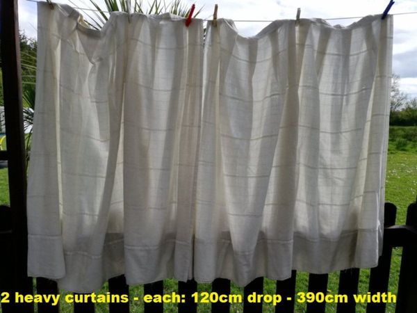 Job Lot 2 Vintage Curtains