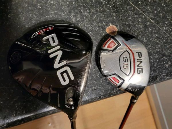 Ping driver and 3 wood