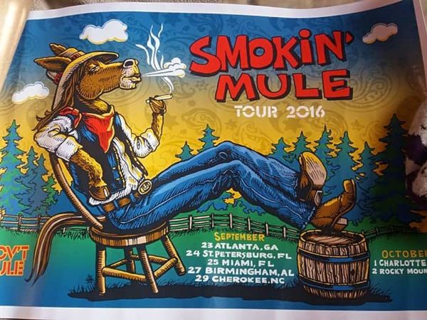 Official Gov'T Mule Tour Poster