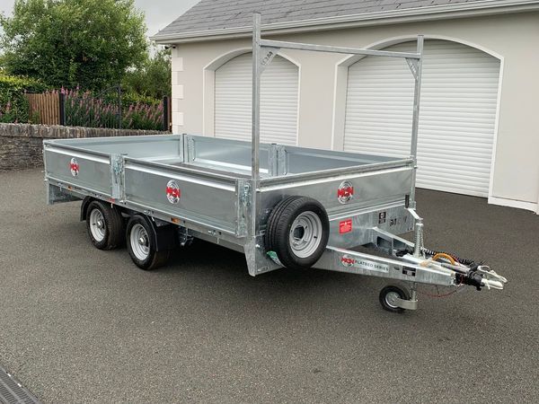 12ft tandem builders trailer flatbed