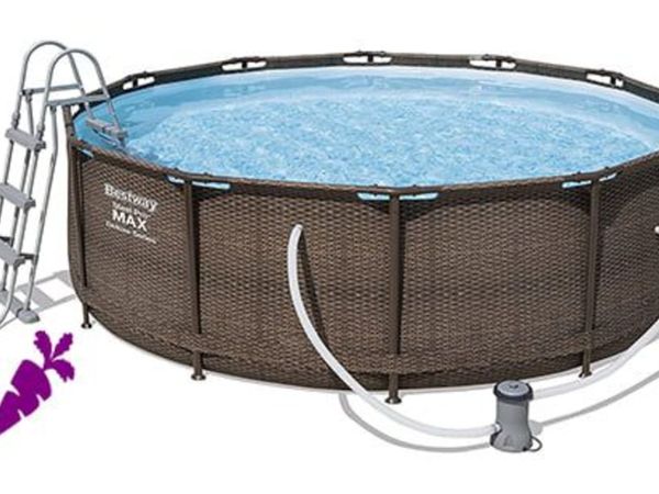 Garden Metal Frame Pool - FREE NATIONWIDE DELIVERY