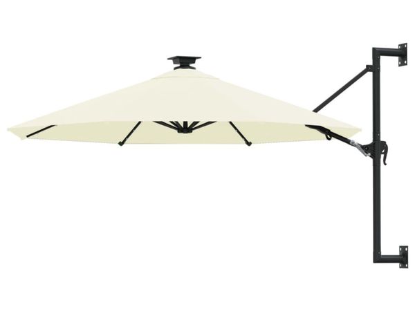 Wall-mounted Parasol with LEDs 3M - FREE NATIONWIDE DELIVERY