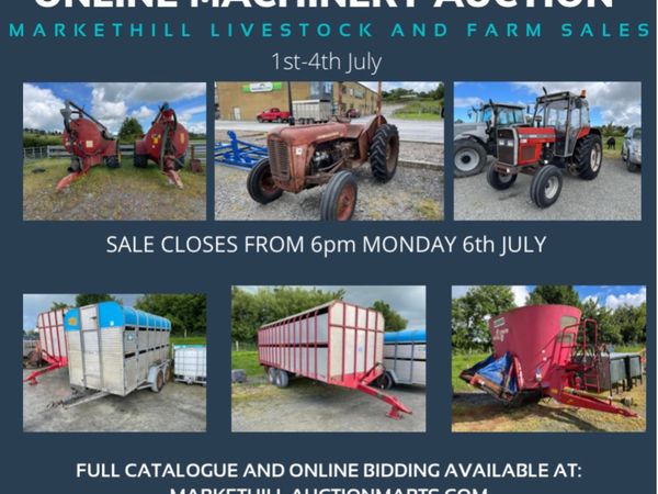 ONLINE MACHINERY AUCTION