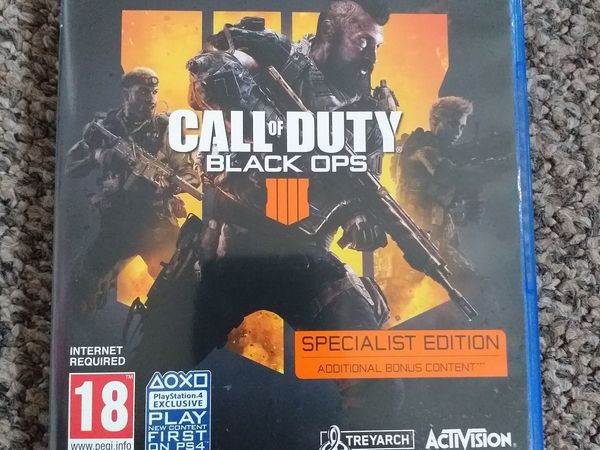 call of duty: black ops 4 for ps4