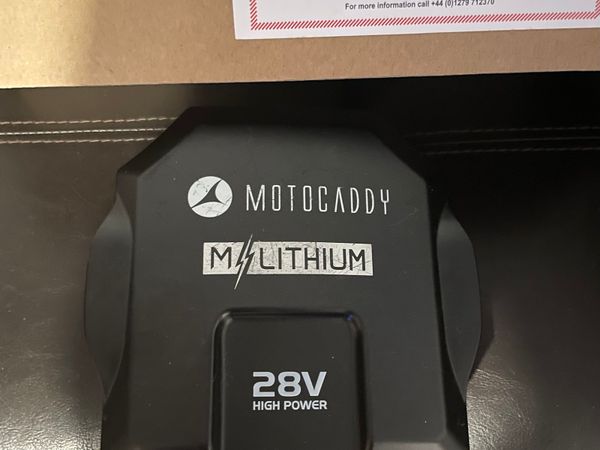 Motocaddy M Series 18 hole battery