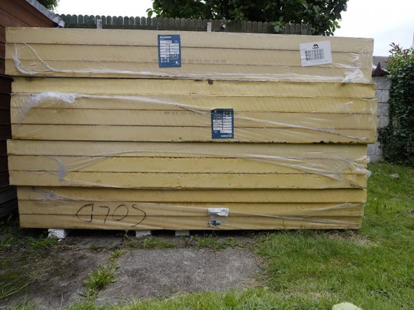 100mm insulation boards (1200x2400) - 12 sheets