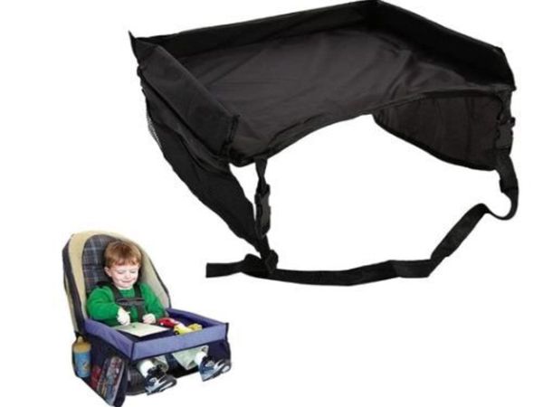 Portable Foldable Kids Car Seat Desk Kids Travel Tray Table Desk Play