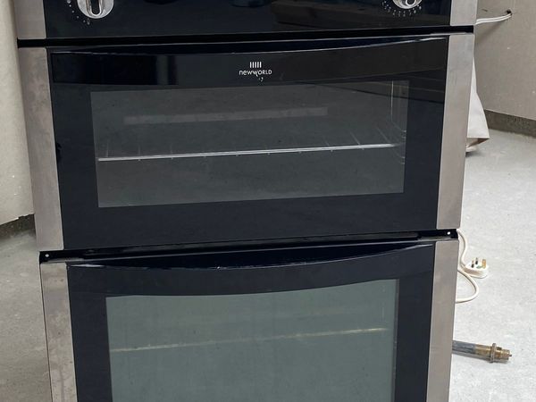 Gas double oven