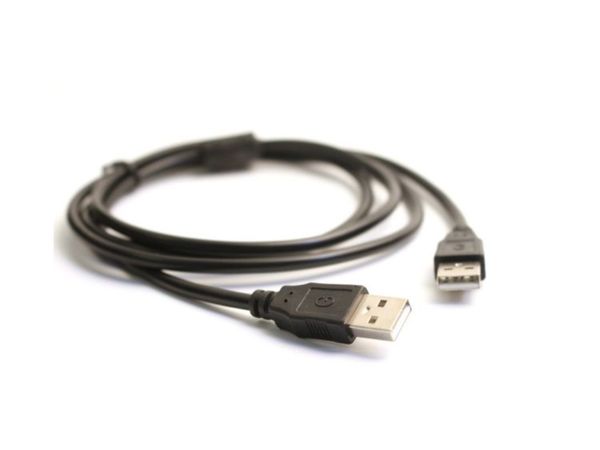 1.5m usb2.0 data cord male to male good price usb extension cable Copper wire core with magnetic ring....Only €7.99