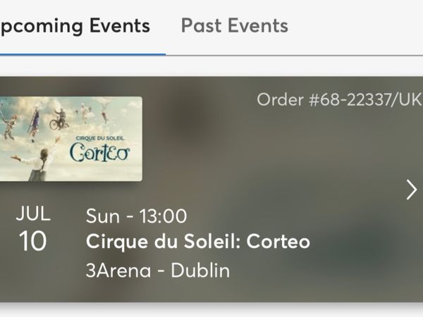 Cirque Du Soleil: Corteo - 3Arena Dublin