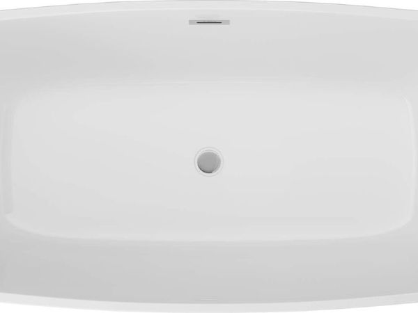 ANEMON Acrylic bathtub, freestanding, rectangular - 170 cm - white