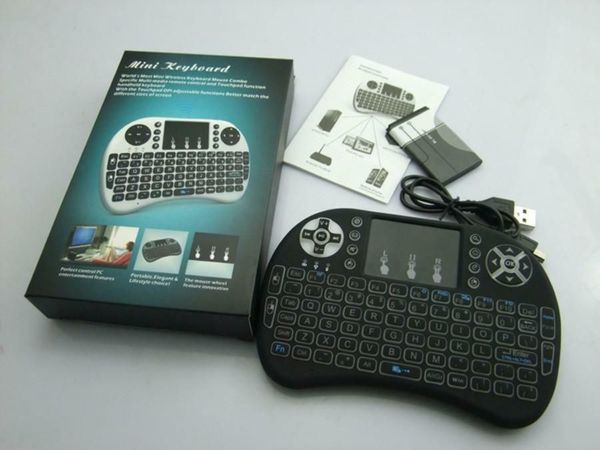 Wireless Mini Keyboard Rii8+ Air Mouse Combos Remote Control For Android Tv Box
