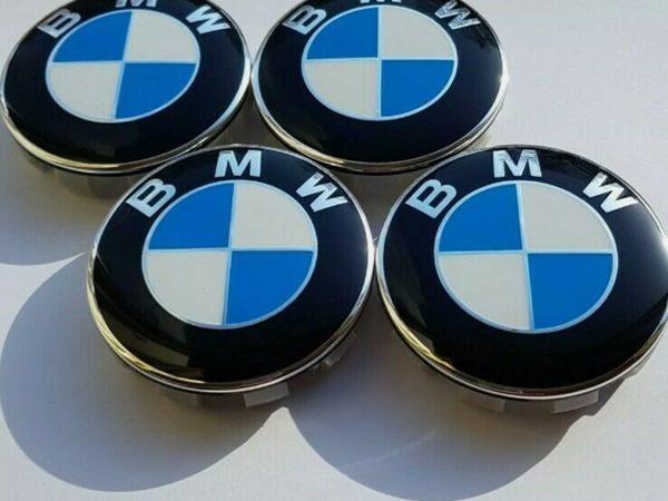 BMW WHEEL CENTRE HUB CAPS x 4 68mm 1/2/3/4/5 series