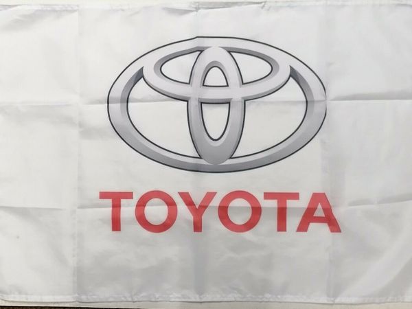 Toyota flag 5ft x 3ft