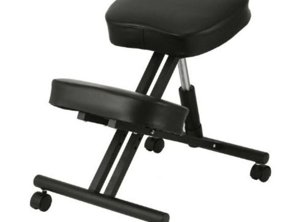 Ergonomic Kneeling Chair Adjustable Kneel Stool Thick Cushion for Balancing Back Body Shaping Home Office Computer Chair