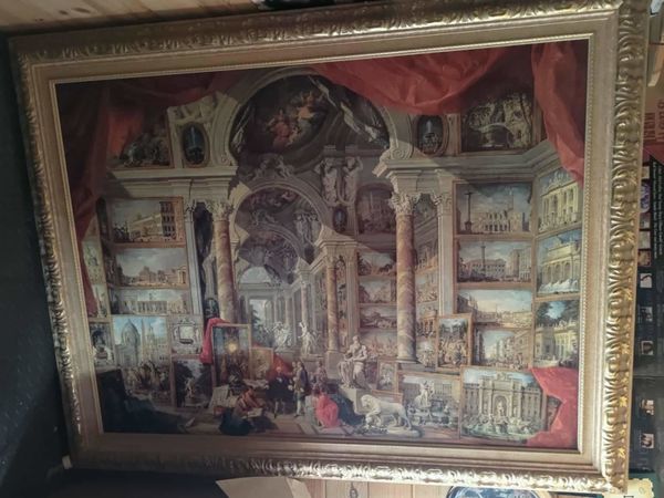Large Framed Reproduction
