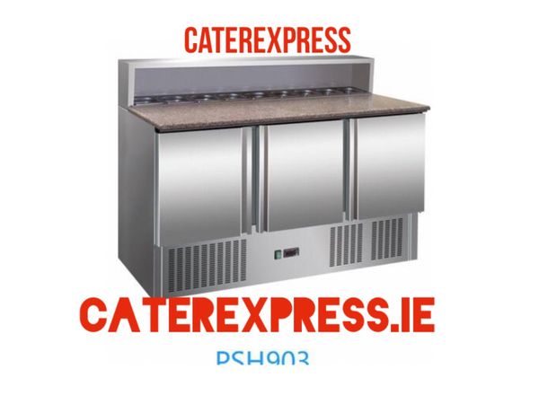 Caterexpress  sale  3 door marble fridge with fr