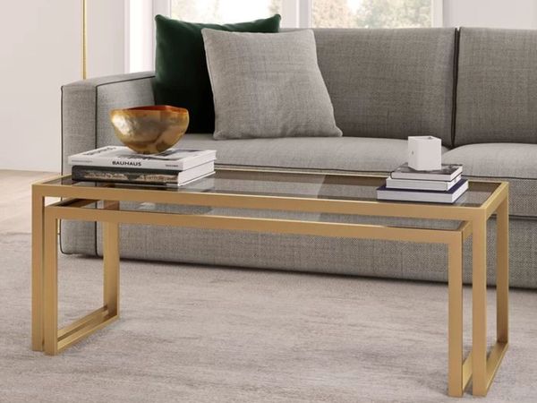 Sale ‼️ New Ogrady 2 Piece Coffee Table Set RRP € 308.00 with Great Discount now only ✂️ € 154.00