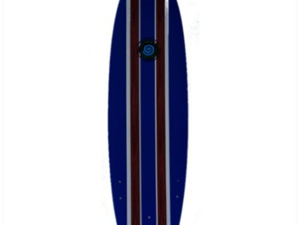 Black Sheep Surf Co 5'8 Dark Blue Softboard Fish Junior Surfboard