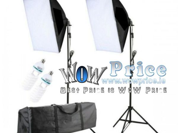 44123-2 2 85W Bulb Continuous Light Photo & Video Studio