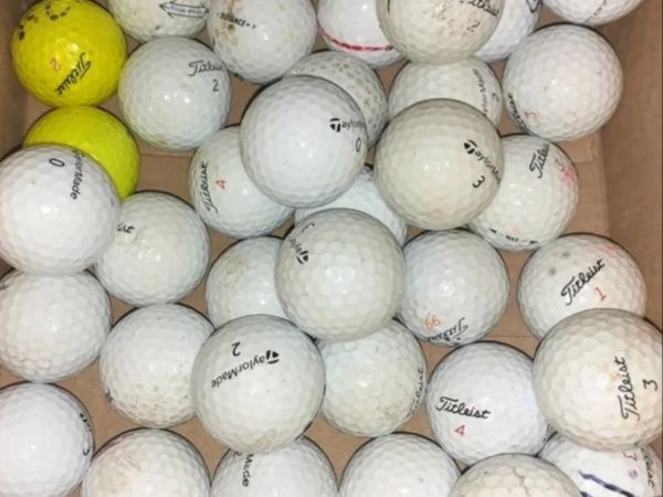 50 second hand taylormade and titleist balls