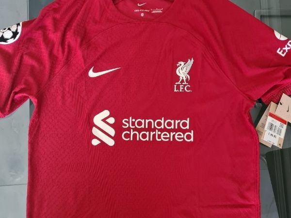 Liverpool "match day fit" jersey