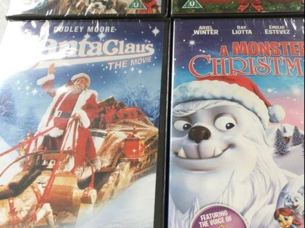 Set of four Christmas dvds €15