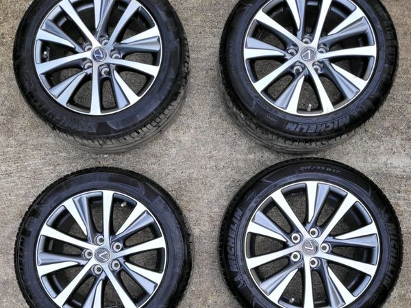 Lexus ES300h genuine alloy wheels oem