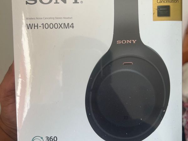 SONY stereo headset wireless noise cancellation