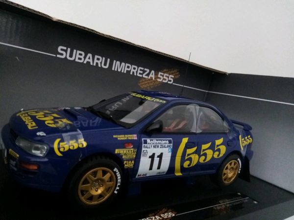1:18 Subaru Impreza 555 Diecast model rally car