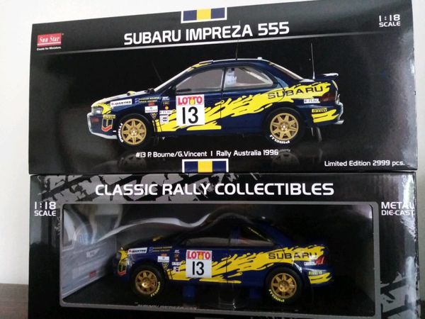 1:18 Subaru Impreza 555 Diecast rally car