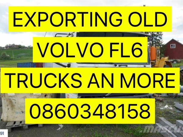EXPORTING OLD LORRYS 0860348158