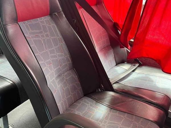 Reclining Seats with seatbelts in pairs