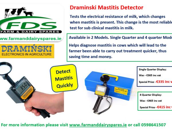 Draminski Mastitis Detector for sale at FDS