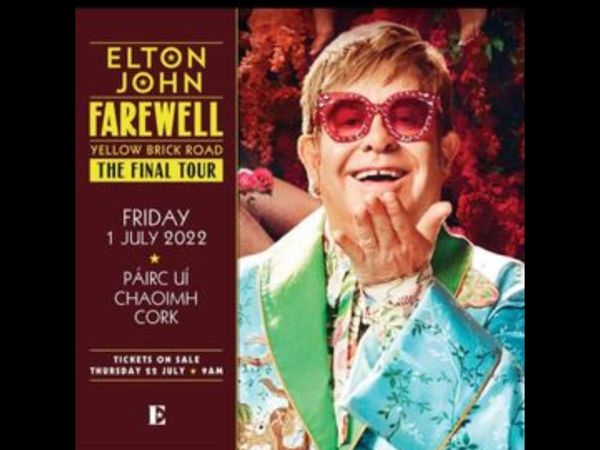 Elton John 2 standing ticket for cork