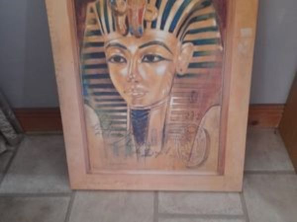 Wooden heads    Egyptian photo. Indian chef