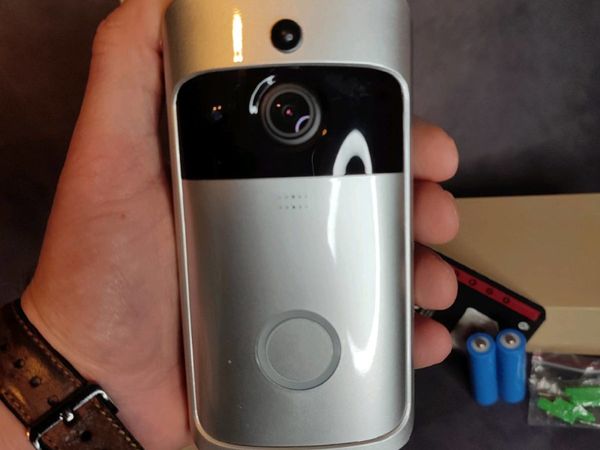 Smart Doorbell Camera Wireless Battery Operated