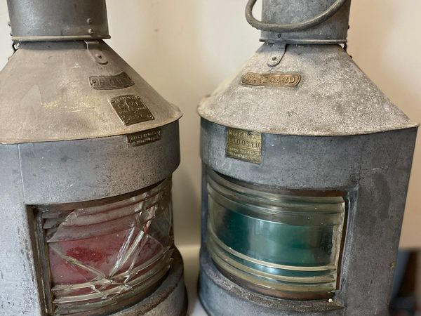 Vintage Ship Lanterns