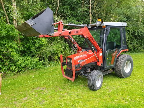 Massey Ferguson compact tractor front loader