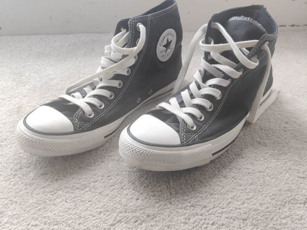 Converse shoes hi-top washed black UK 8 / EU 42