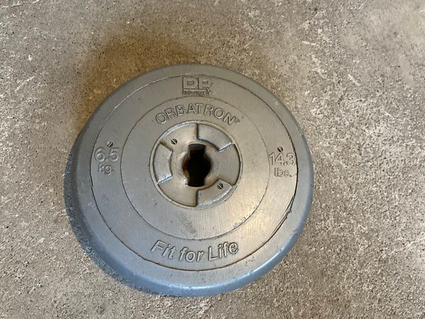 Dp fitness 6.5kg thick plate