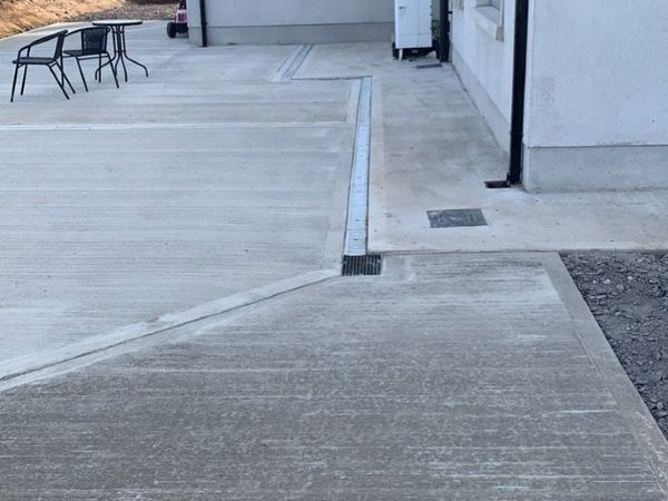 Shuttering formwork concrete works paving