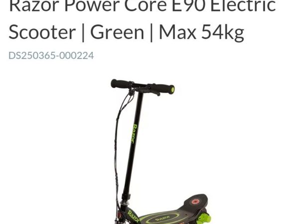 Childs electric scooter