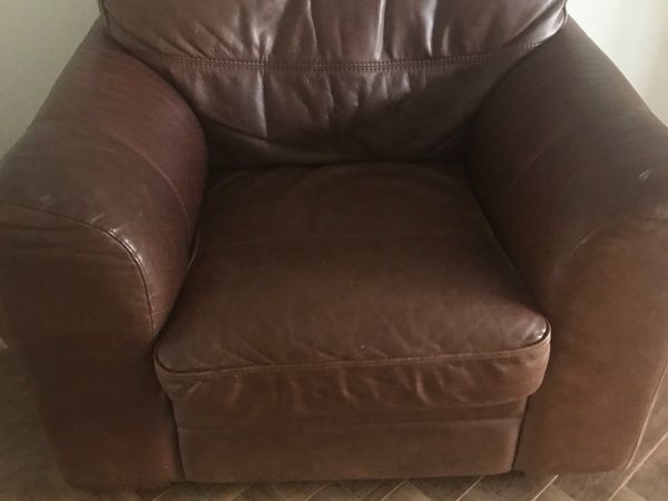 Free - two leather armchairs