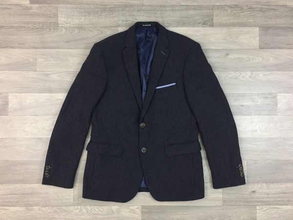 Bruno Saint Hilaire Wool Blend Blazer Jacket M