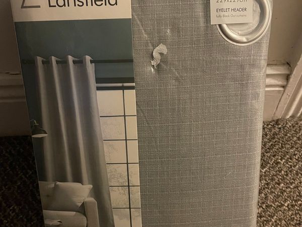 New grey lined curtains 90/90