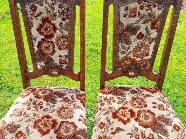Pair of Edwardian Carved Chairs