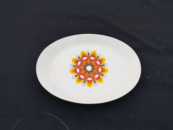 Vintage china biscuit plate