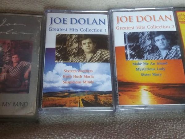 21 rare irish artists cassettes tapes..various