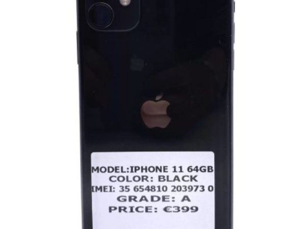iPhone 11 Black and Purple 64GB